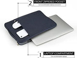 11in Waterproof Laptop Sleeve Case Dark Blue