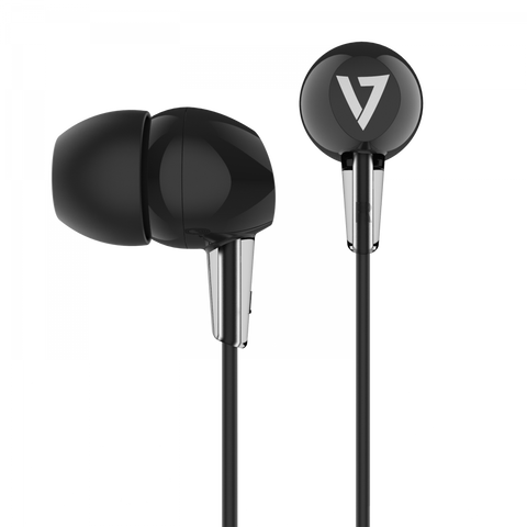 V7 3.5mm Noise Isolating Stereo Earbuds